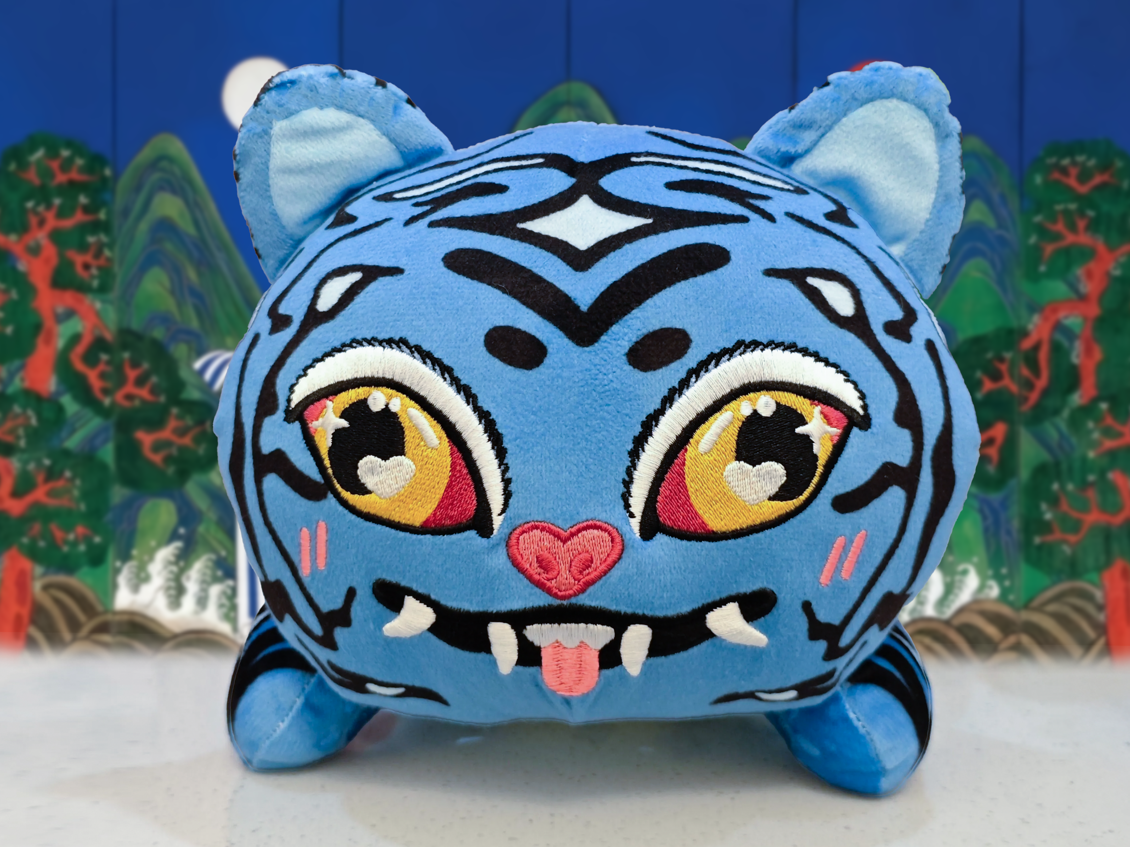 Babo Horangi (Idiot Tiger) 3lb Weighted Plushie Pre-Order