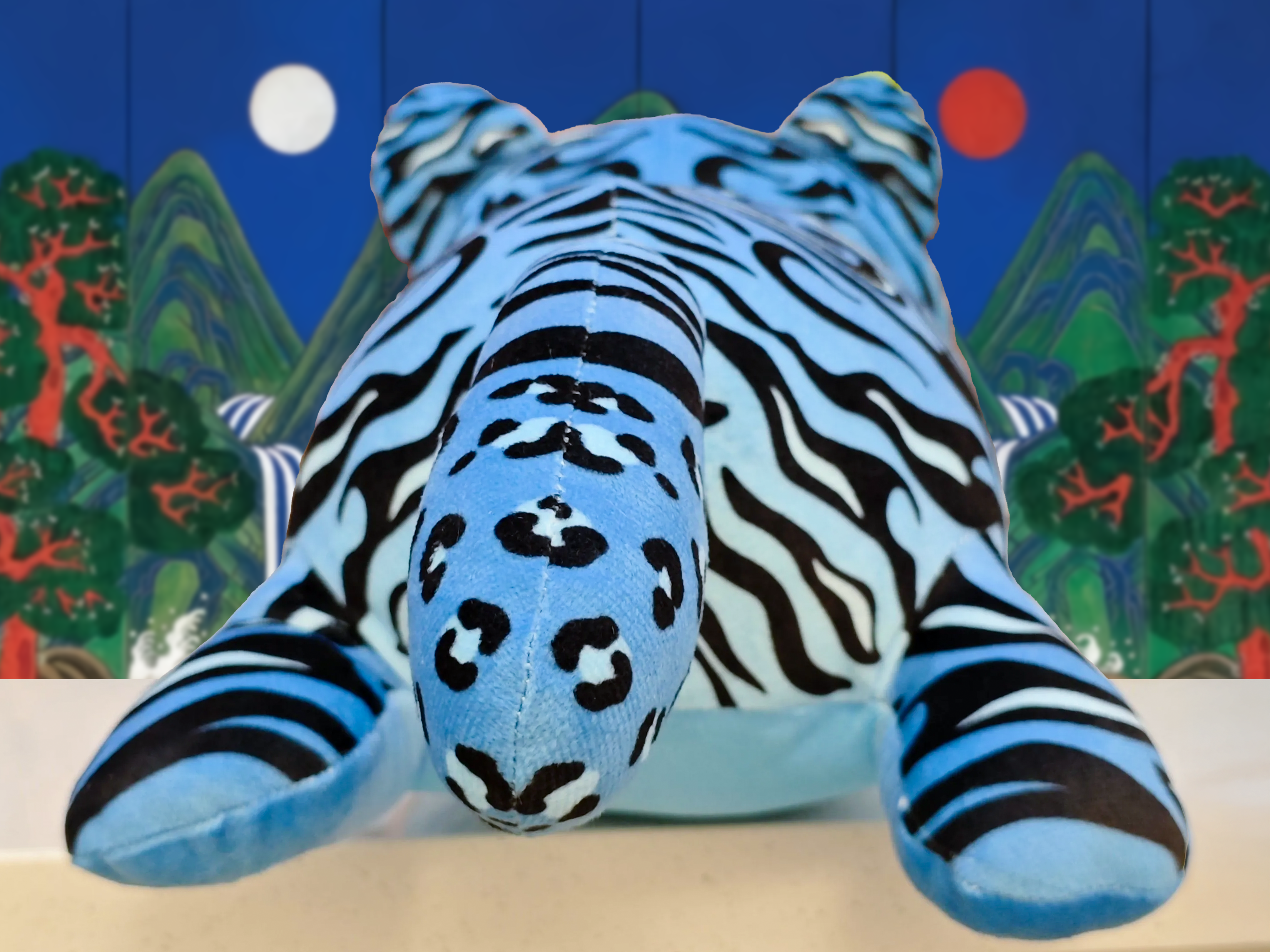 Babo Horangi (Idiot Tiger) 3lb Weighted Plushie Pre-Order