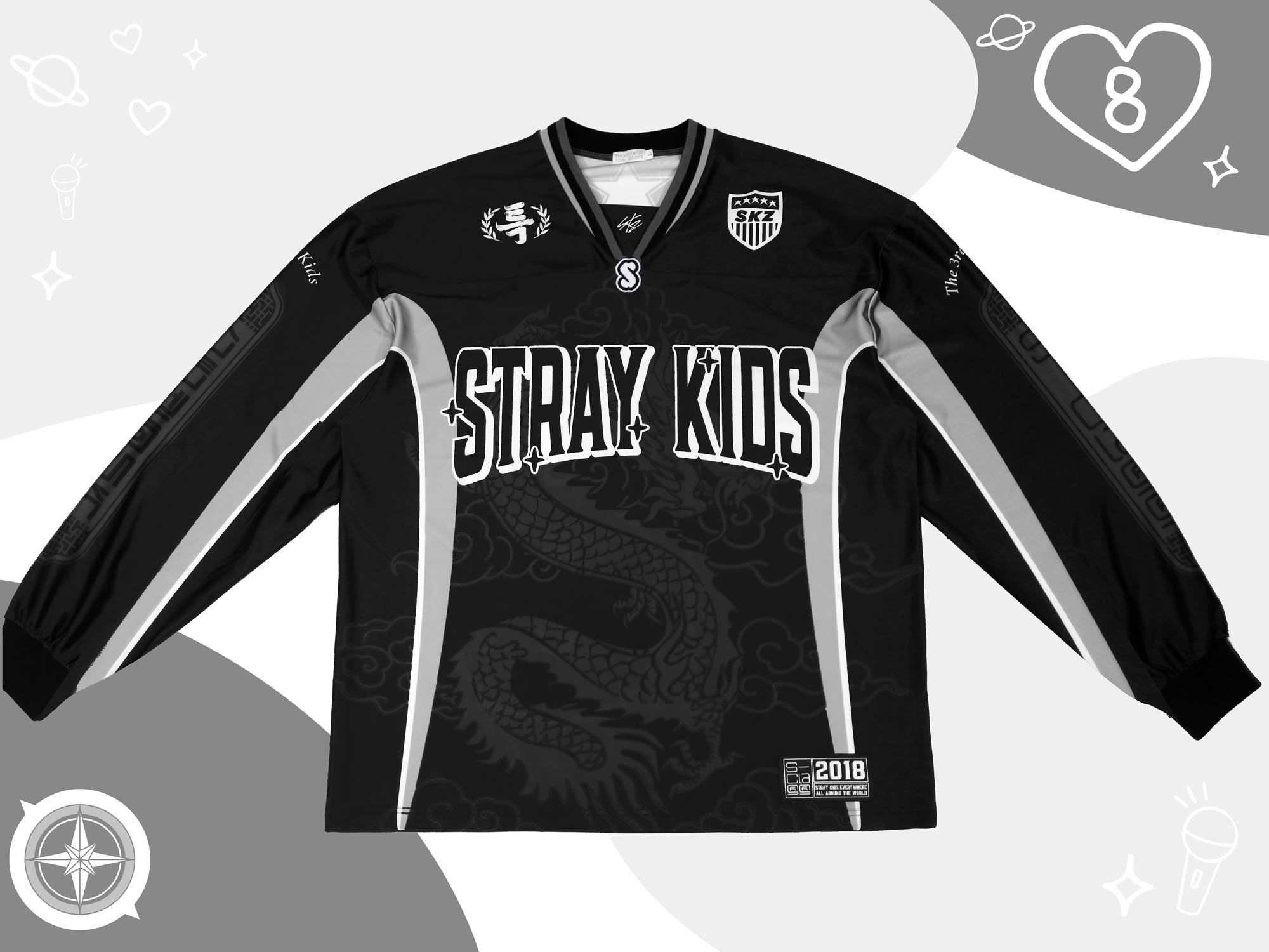 Stray Kids 5 Star Jersey - PRE ORDER (Arrives January 2024)