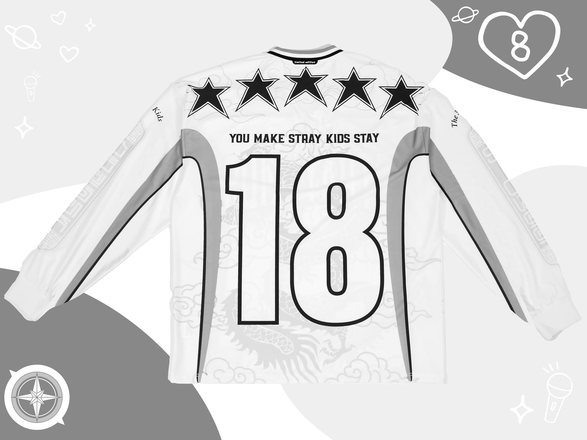 Stray Kids 5 Star Jersey - PRE ORDER (Arrives January 2024)