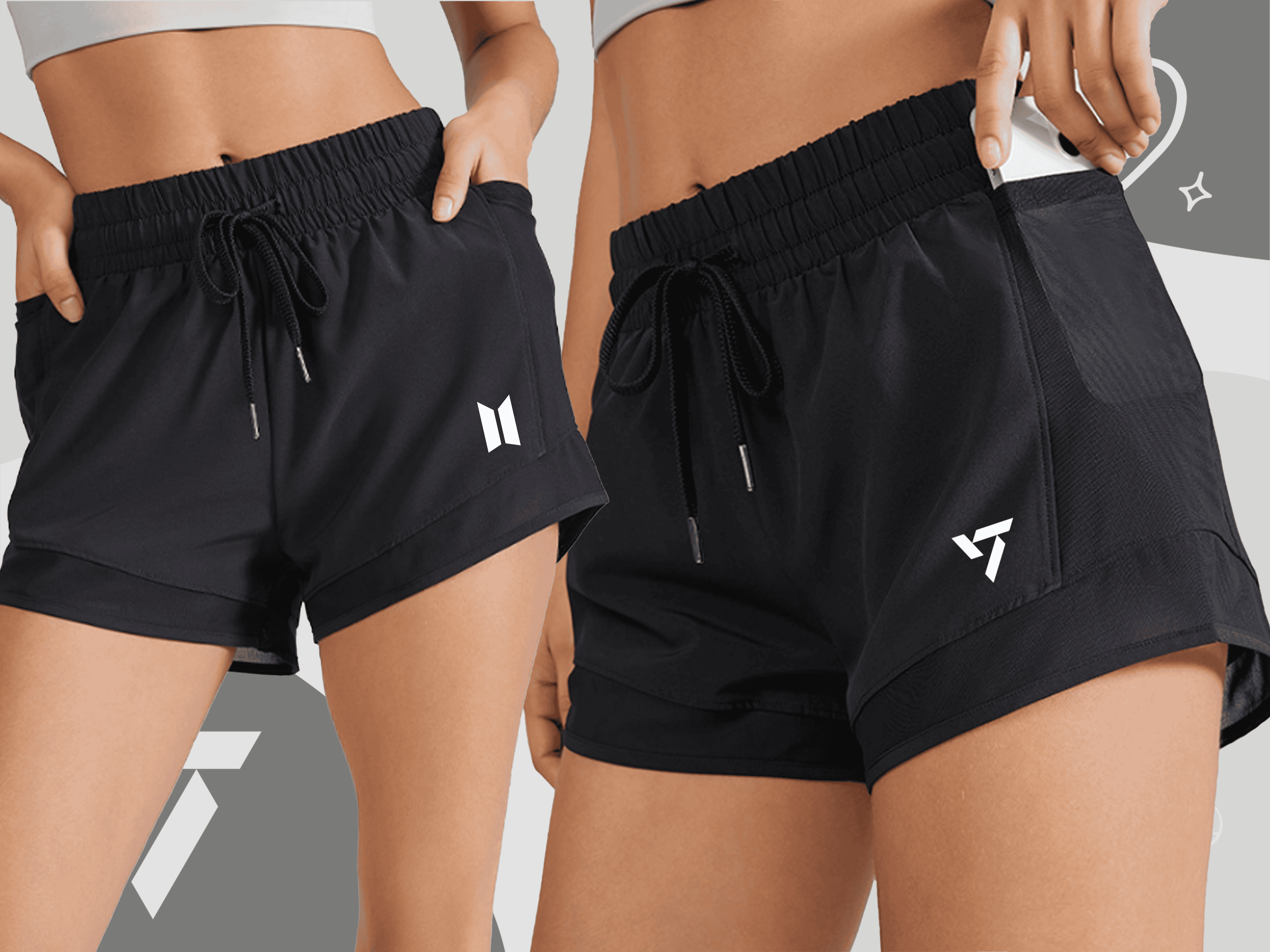 Mesh Side Pocket Everyday Shorts