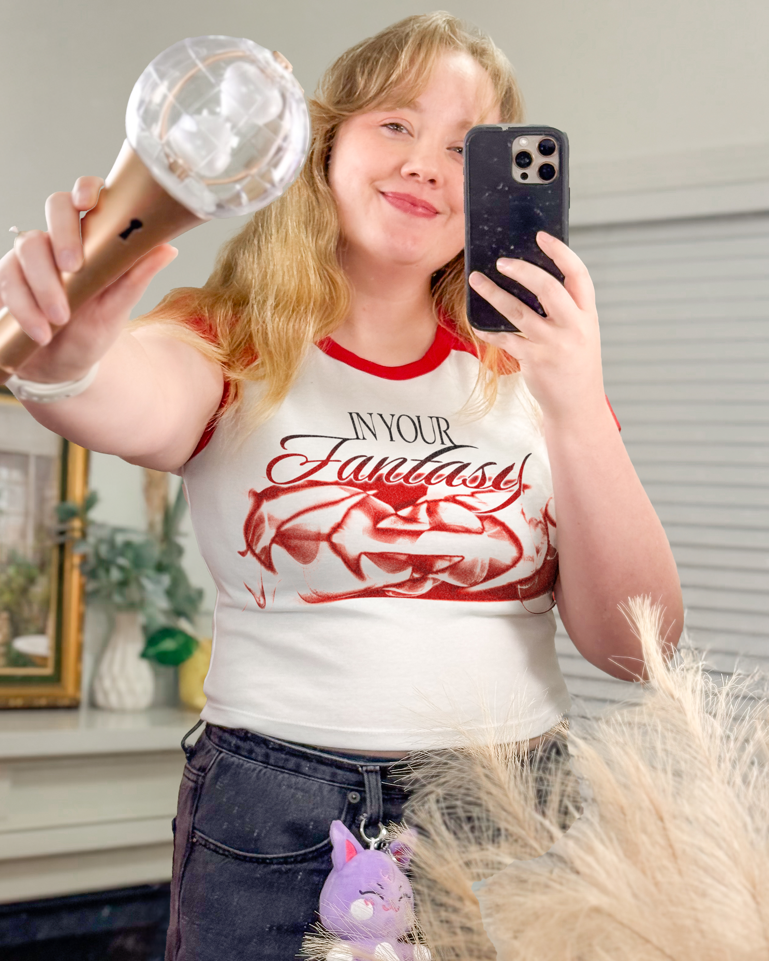 Ateez In Your Fantasy Misty Logo Crop Tops