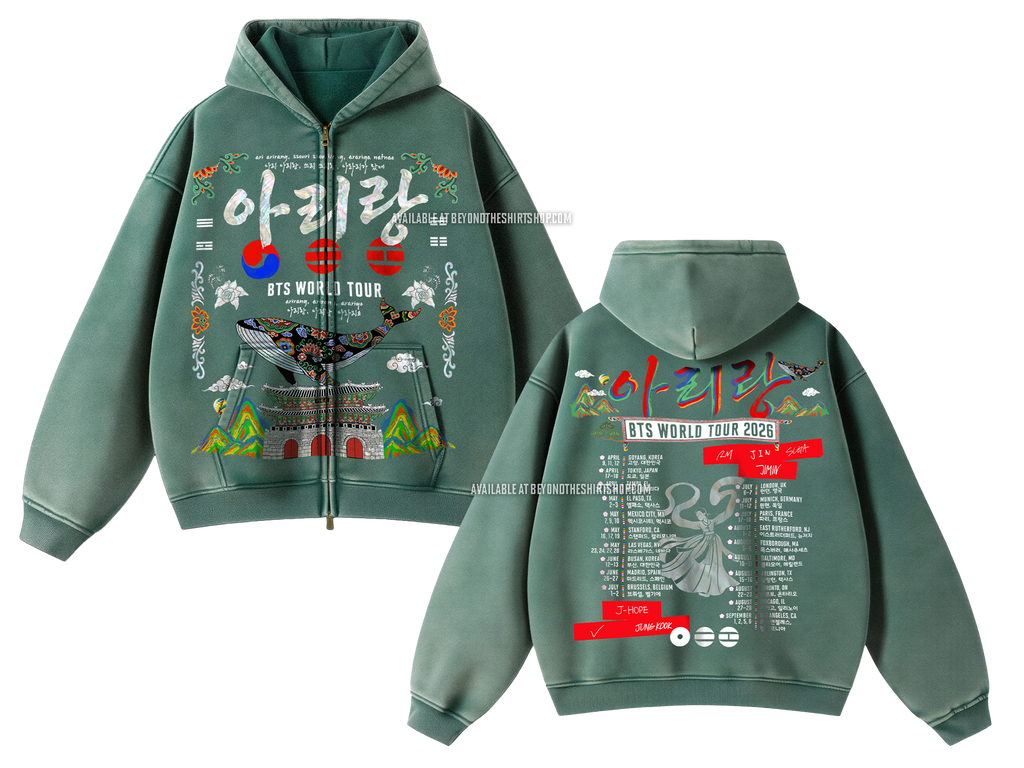 BTS ARIRANG Wind Jacket (JP Ver.) Sサイズ BTS - [ARIRANG] (WORLD TOUR MD Wind Jacket (Gray)) – kpopalbums.com