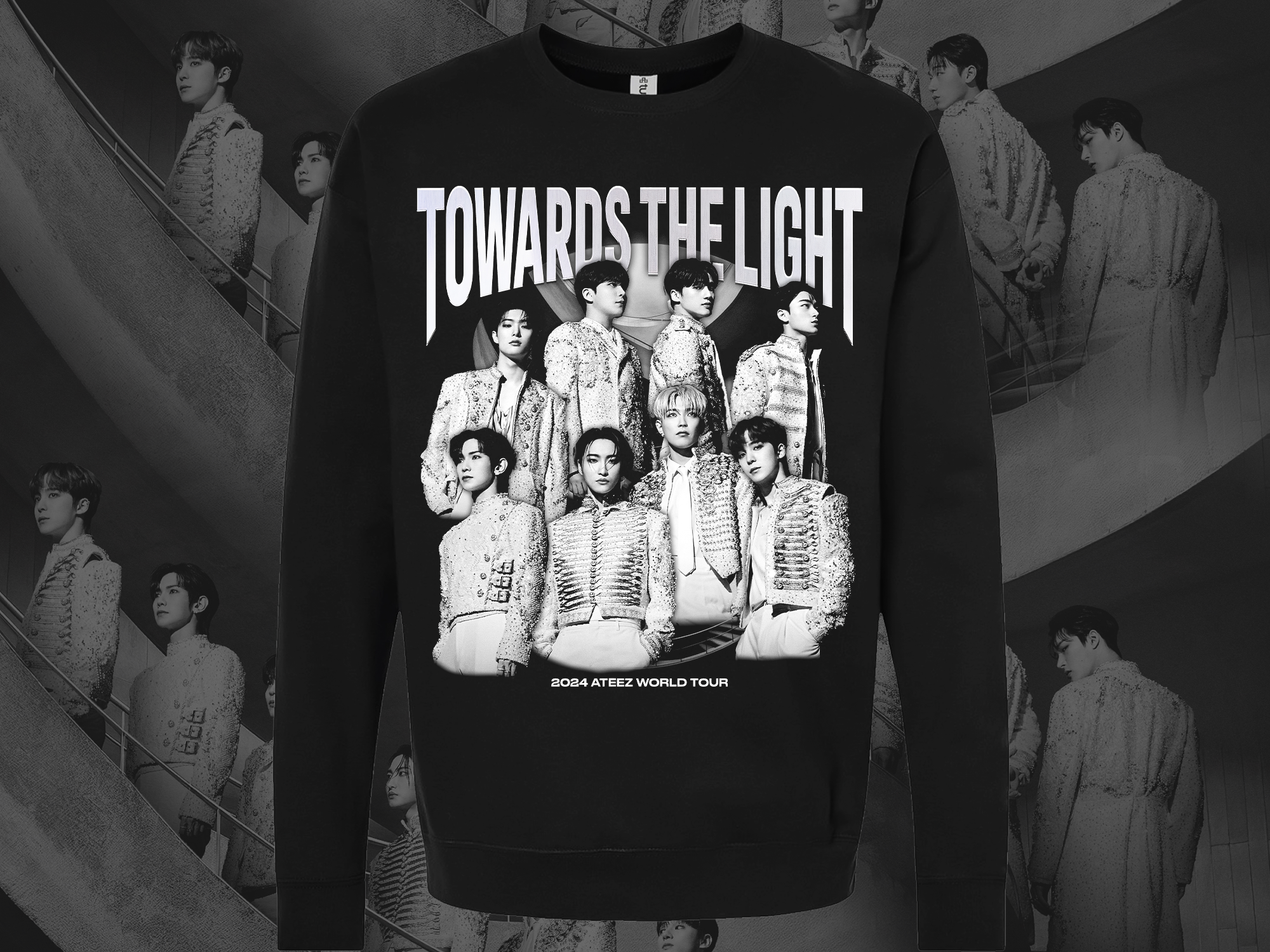 Ateez Towards the Light Tour Shirts and Sweatshirts