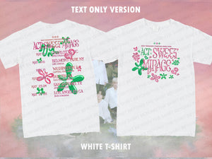 TXT Tour Shirts - Sweet Mirage Tomorrow X Together 2023 World Tour