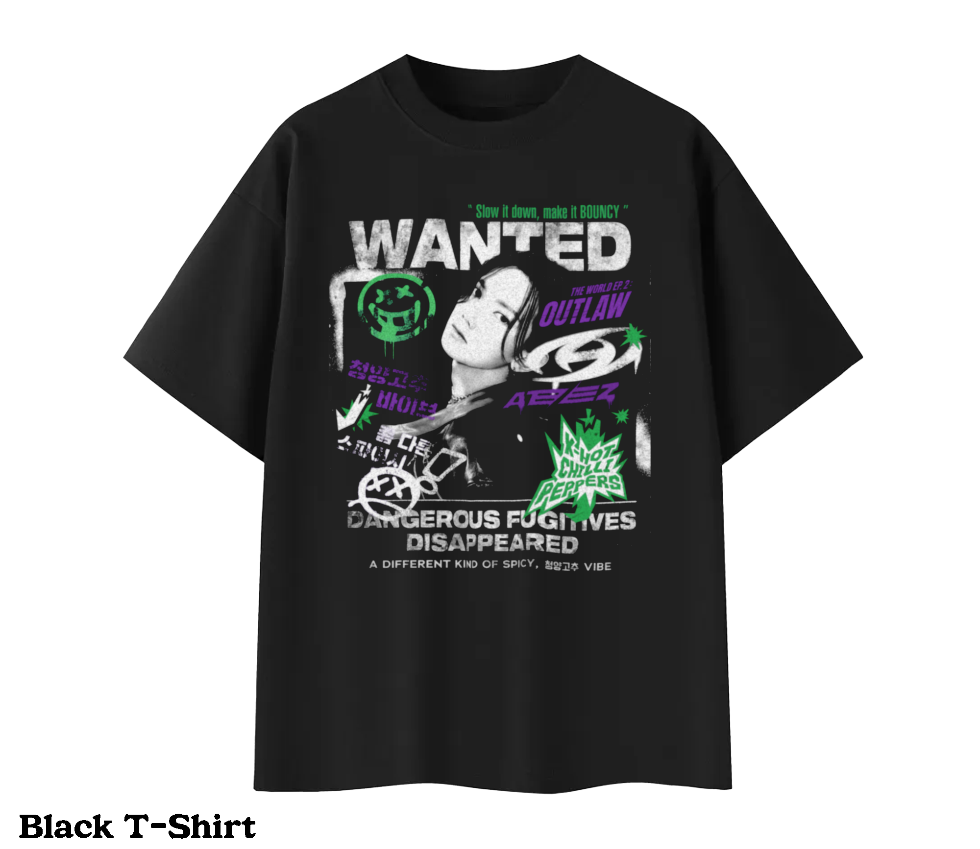 Ateez Bouncy Wanted Poster Shirts & Hoodies