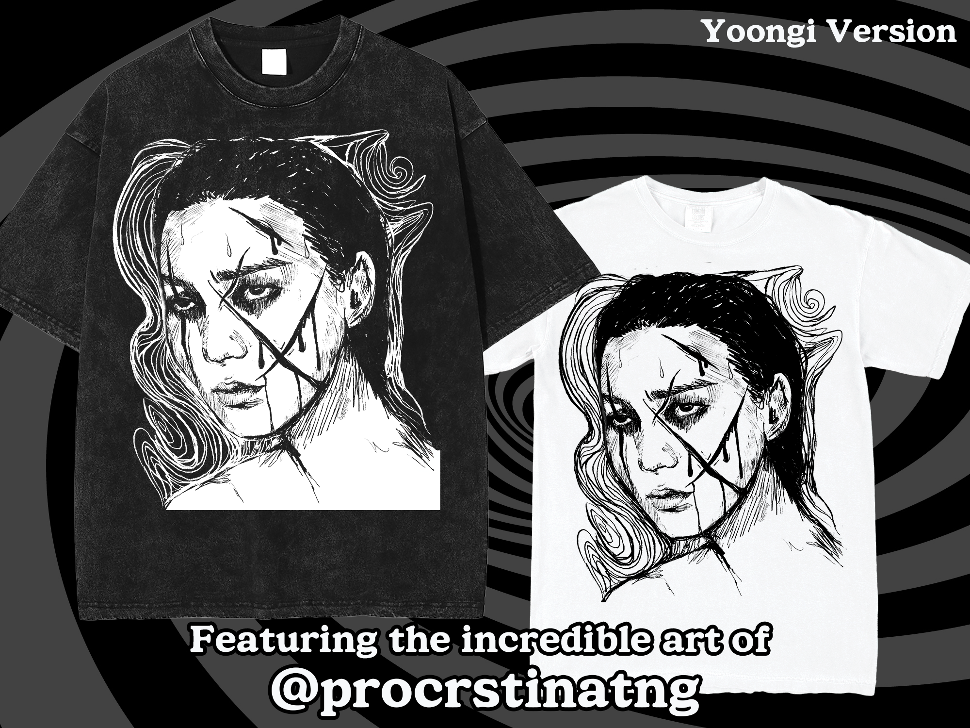 Junji ito Inspired BTS Shirts