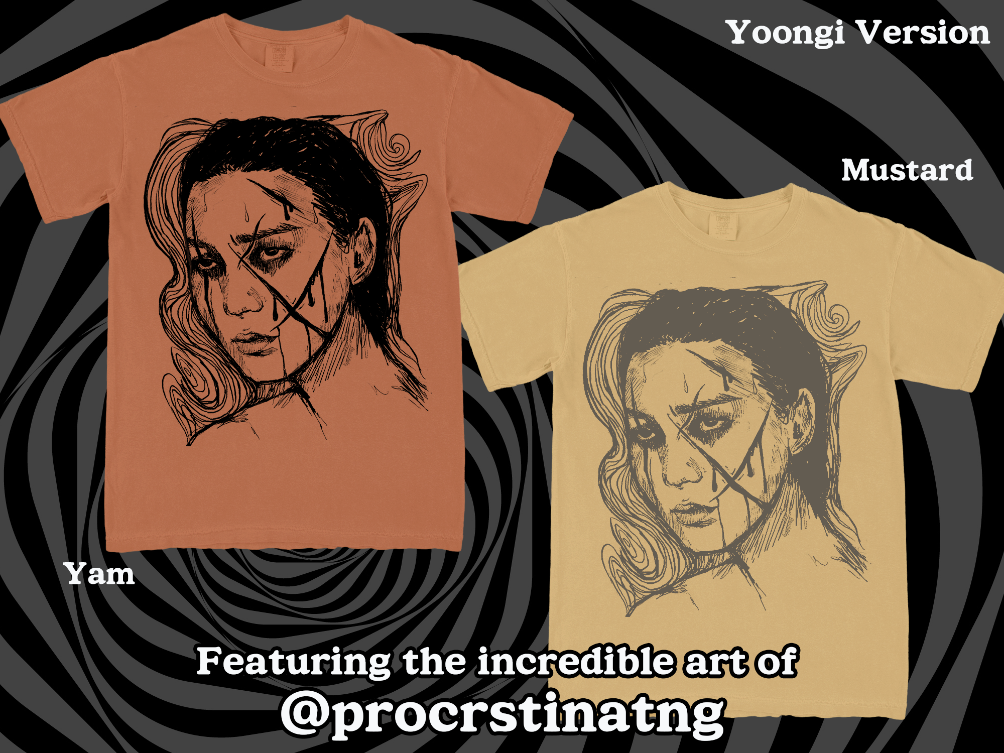 Junji ito Inspired BTS Shirts