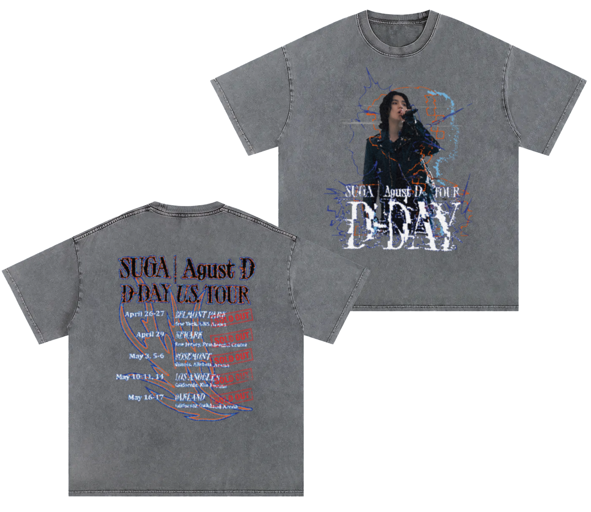 Agust D Suga Tour Shirts T-Shirts for our Sold Out King