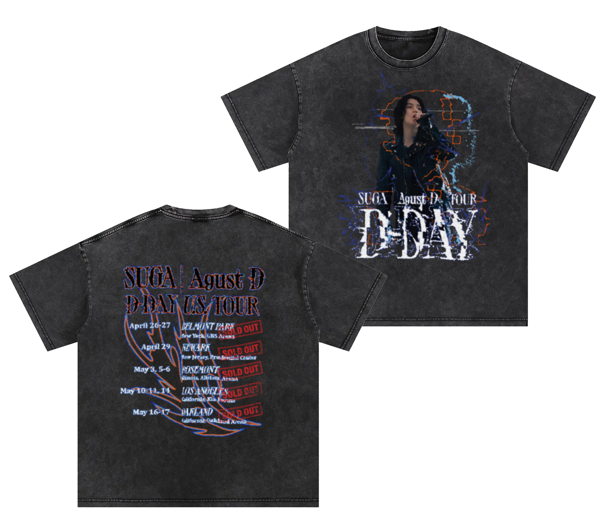 Agust D Suga Tour Shirts T-Shirts for our Sold Out King