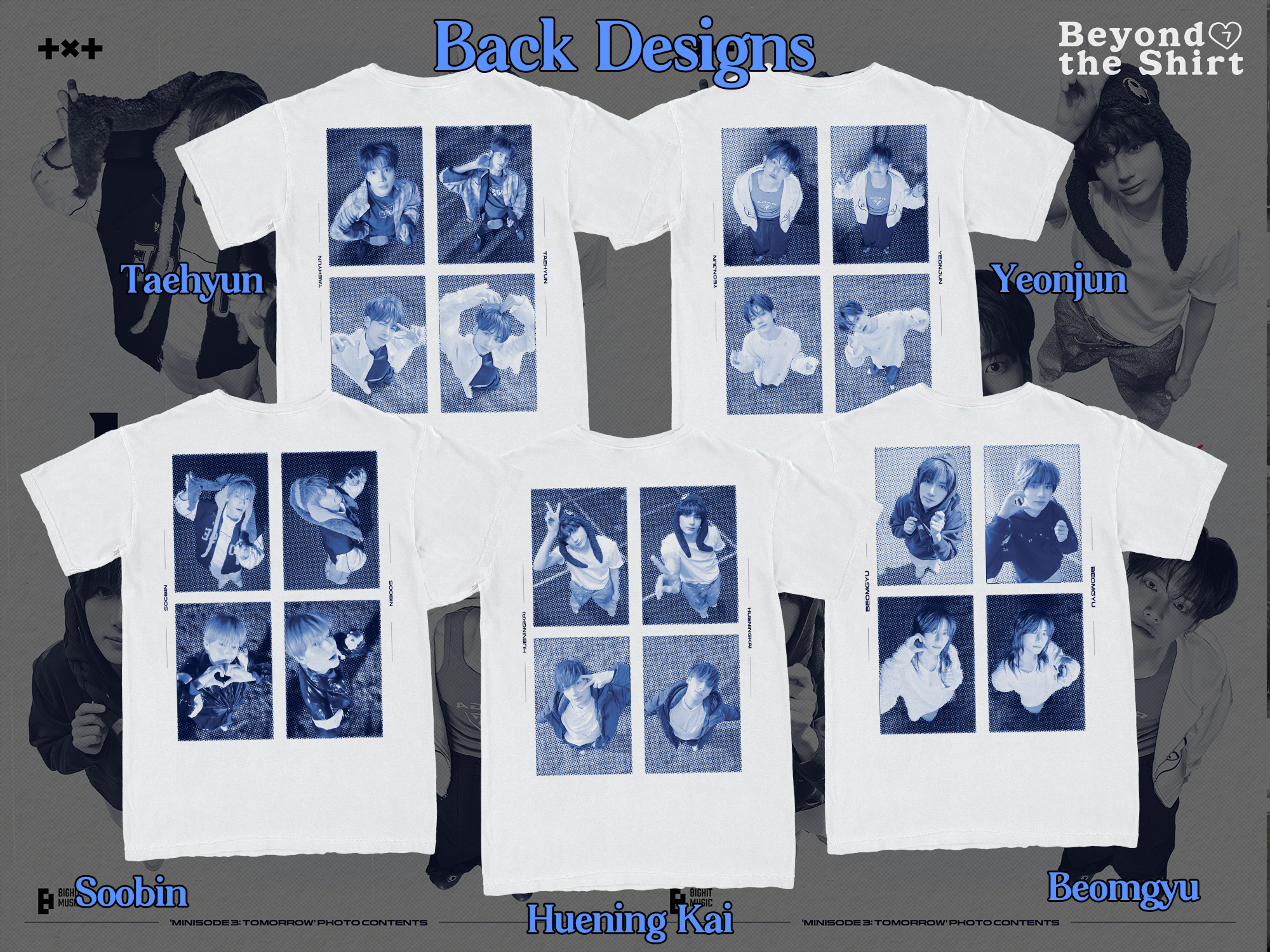 Hi TXT Shirt Designs