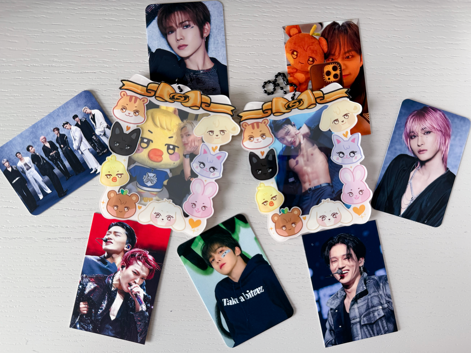 Ateez Aniteez Photo Card Holder