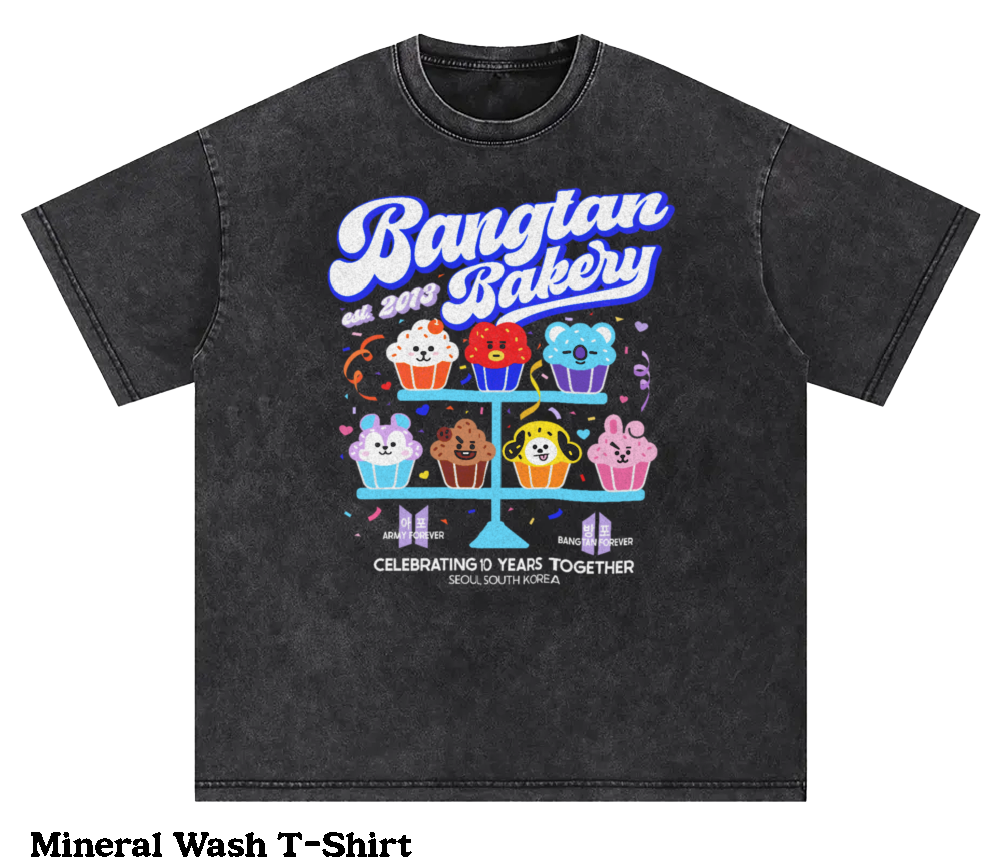 BTS Bangtan Birthday Bakery - BT21 Cup Cakes