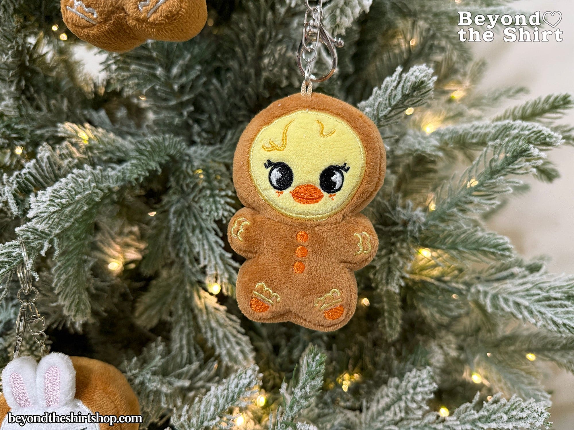 SKZOO Gingerbread Plush Keychain Ornament