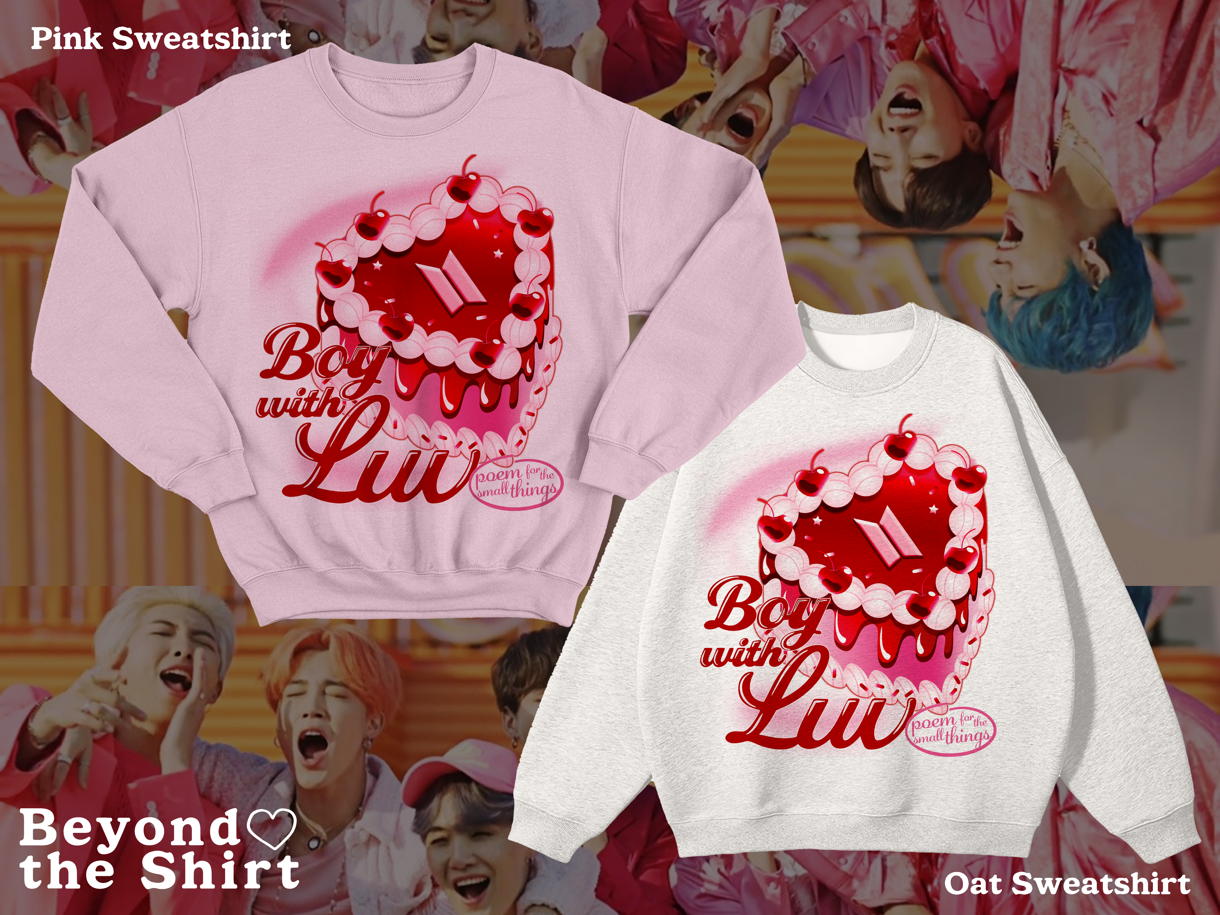 Boy with Luv BTS Shirts and Sweatshirts