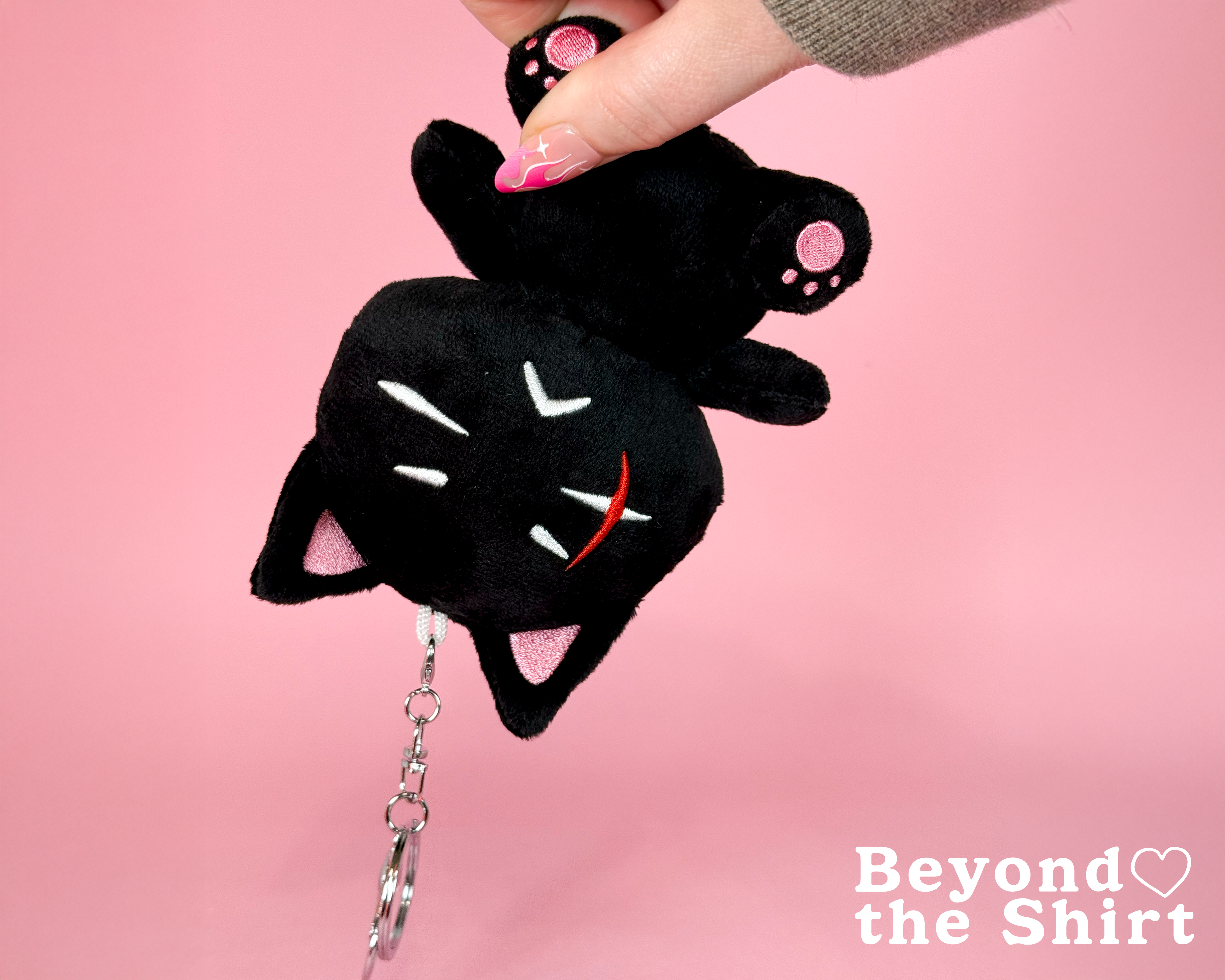 Catgust D Keychain or Seated Mini Plushie