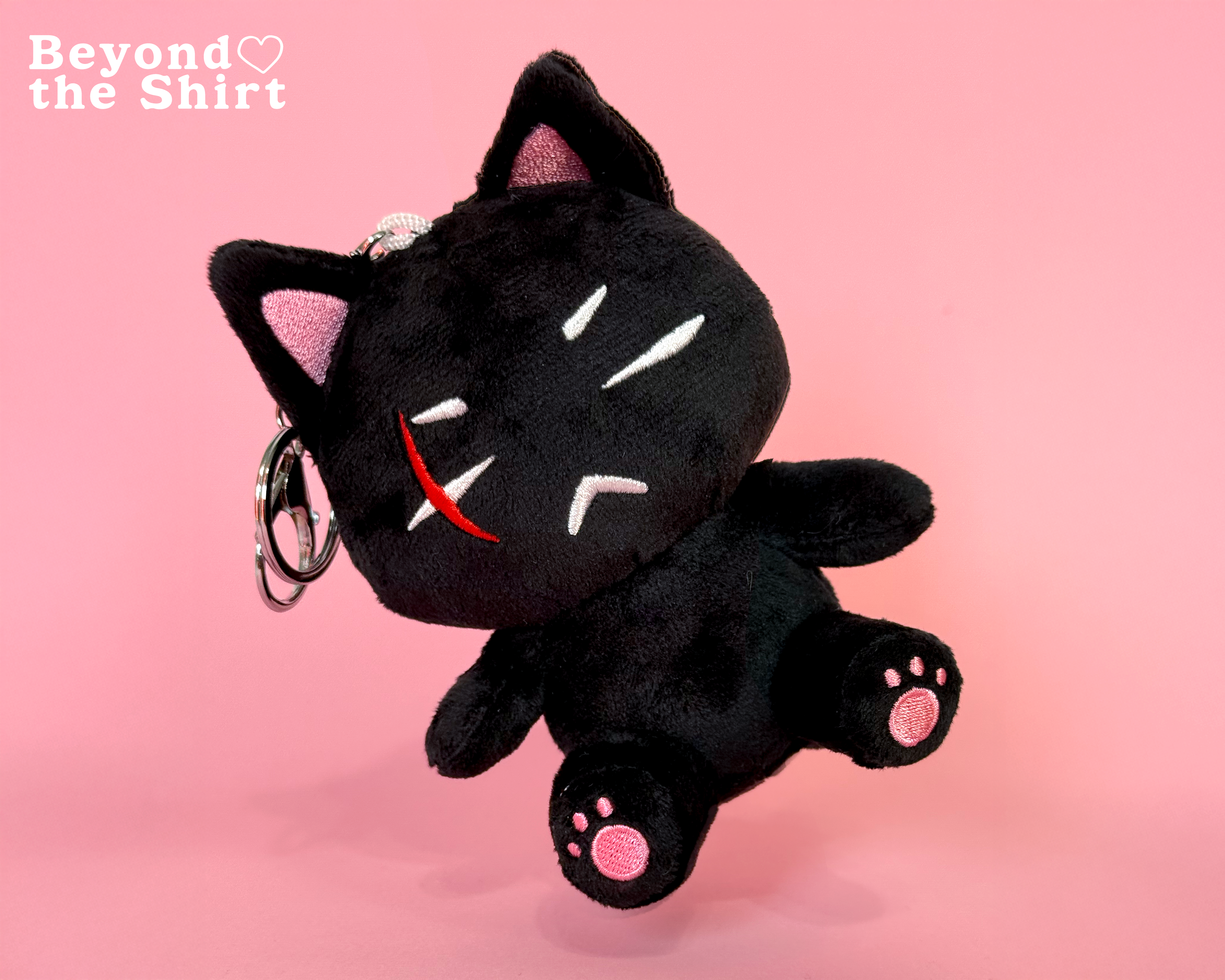 Catgust D Keychain or Seated Mini Plushie