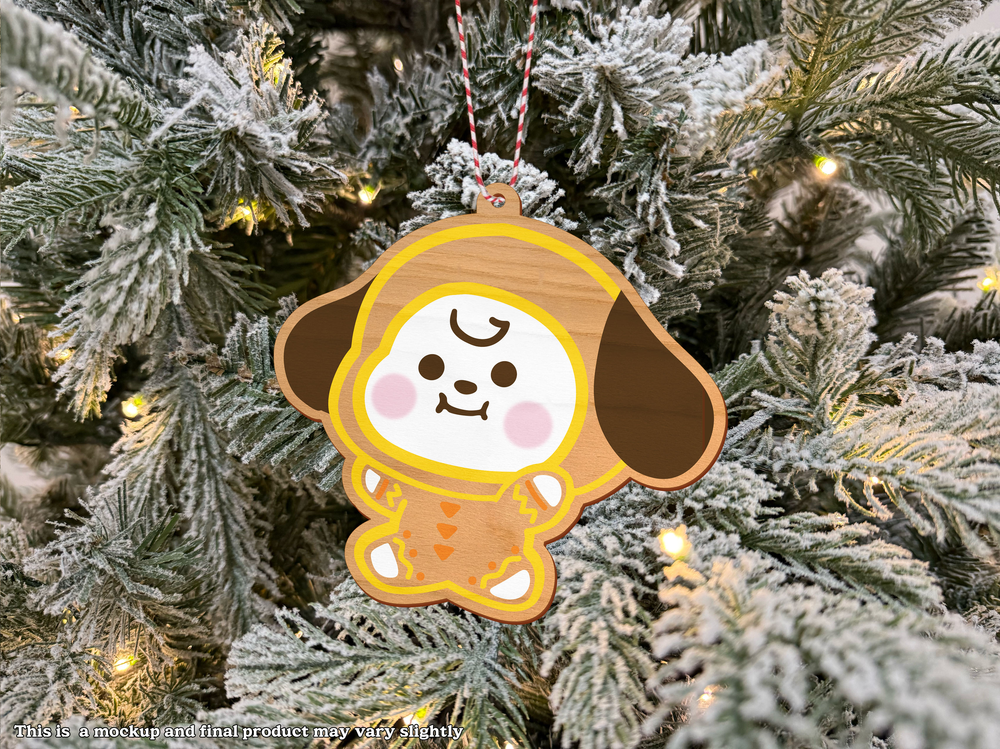 BTS Wooden Ornaments - In stock