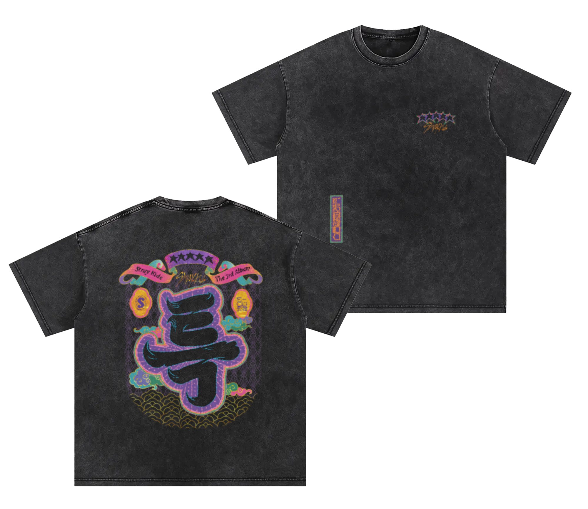 SKZ Five Star Colorful Special Edition Shirt - 특 스트레이키즈