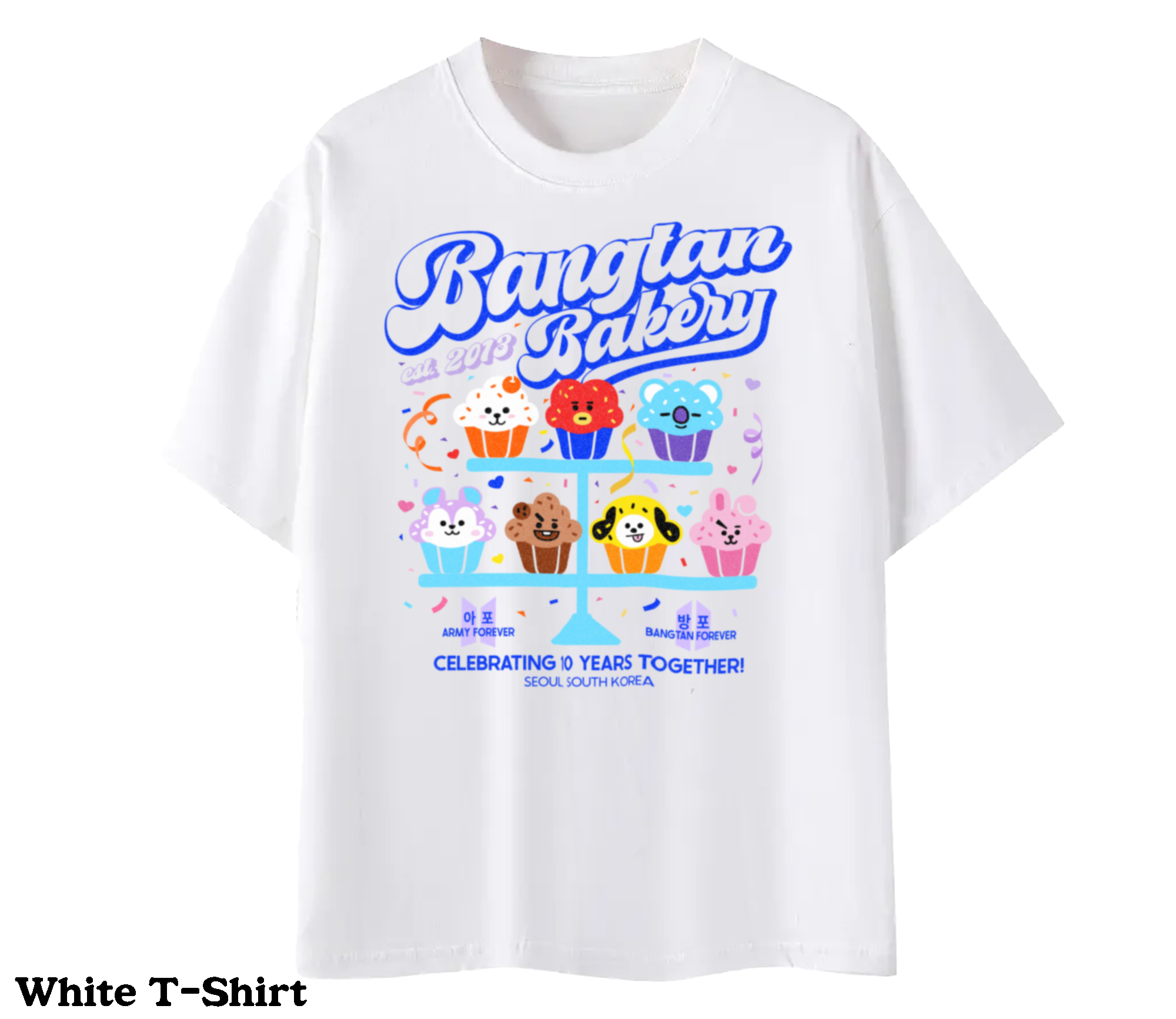 BTS Bangtan Birthday Bakery - BT21 Cup Cakes