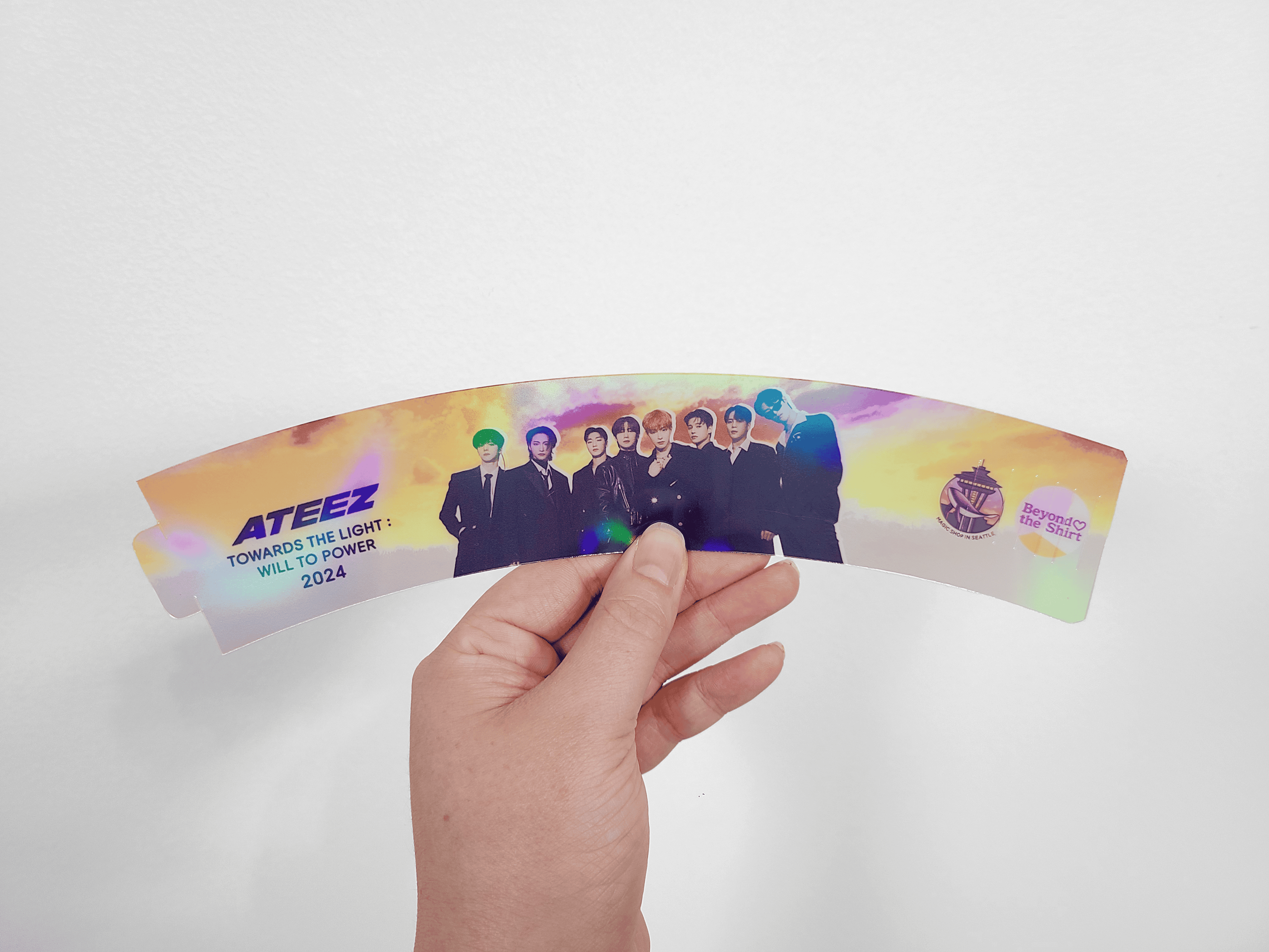 Ateez Towards the Light Holo Cupsleeve + Event Exclusive PC