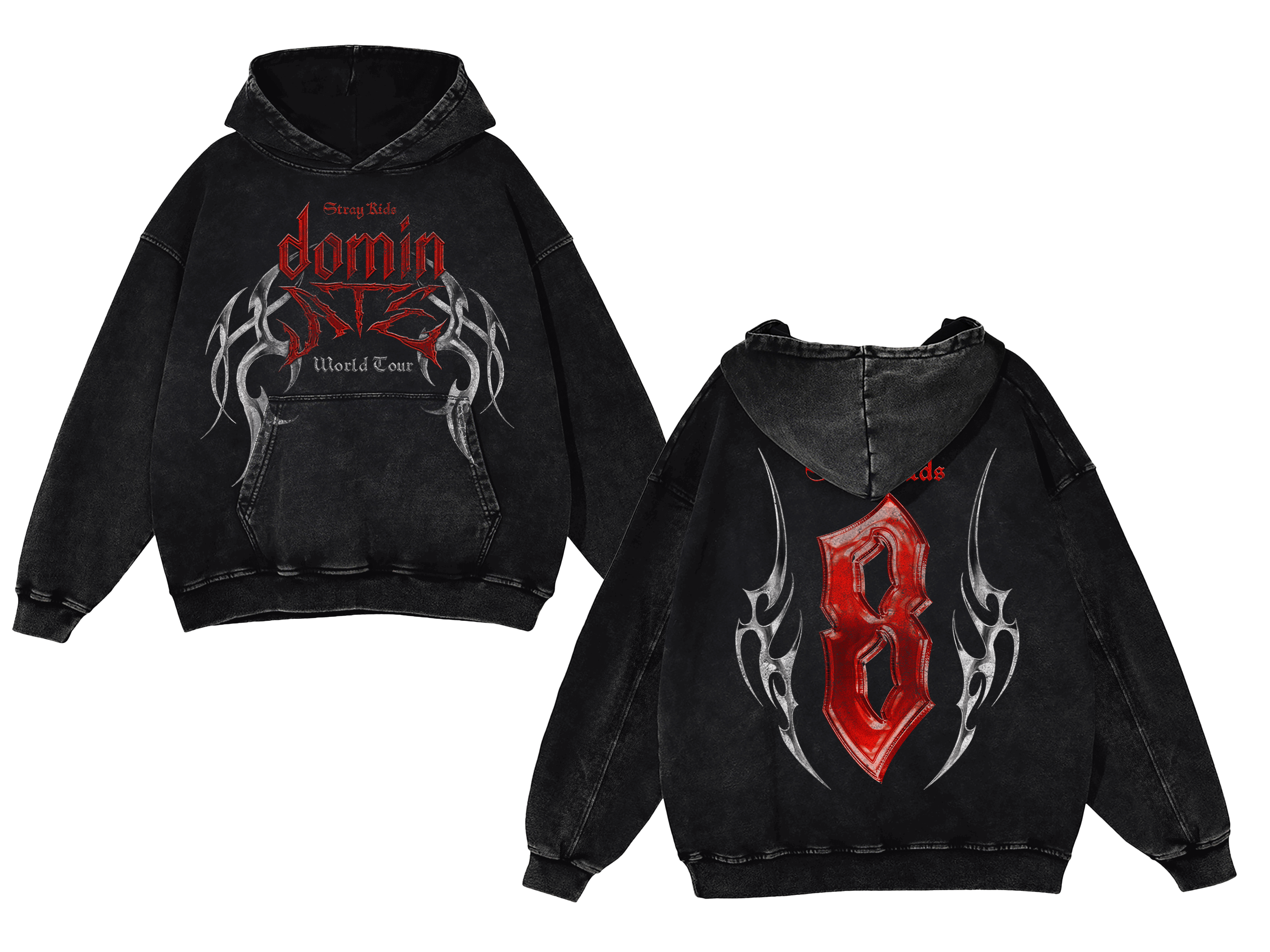 Stray Kids DominATE Number 8 Tour Jersey Style