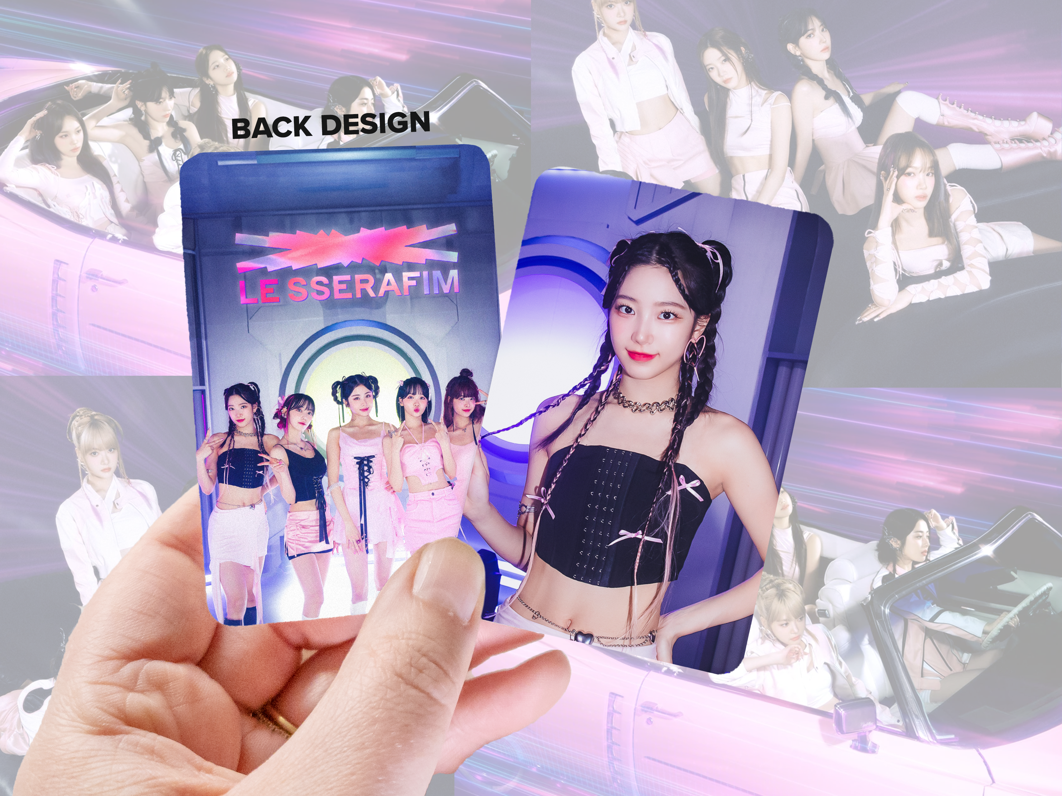 LE SSERAFIM Monthly Limited Edition Photocards