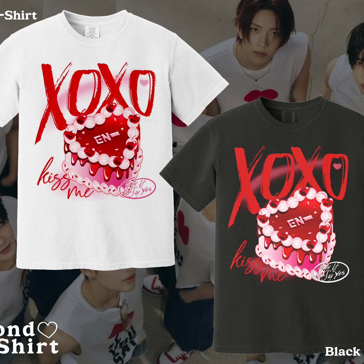 Enhypen XO Only if you Say Yes Shirts and Sweatshirts – Beyond The