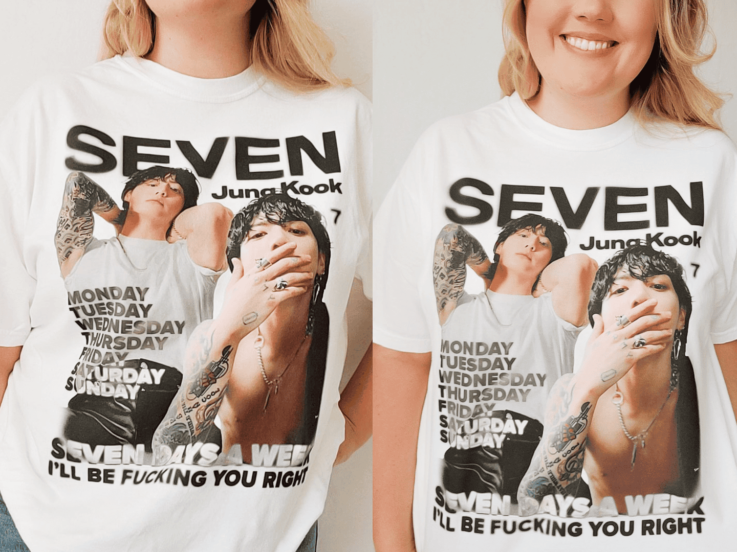 Jungkook Seven Days A Week Shirts