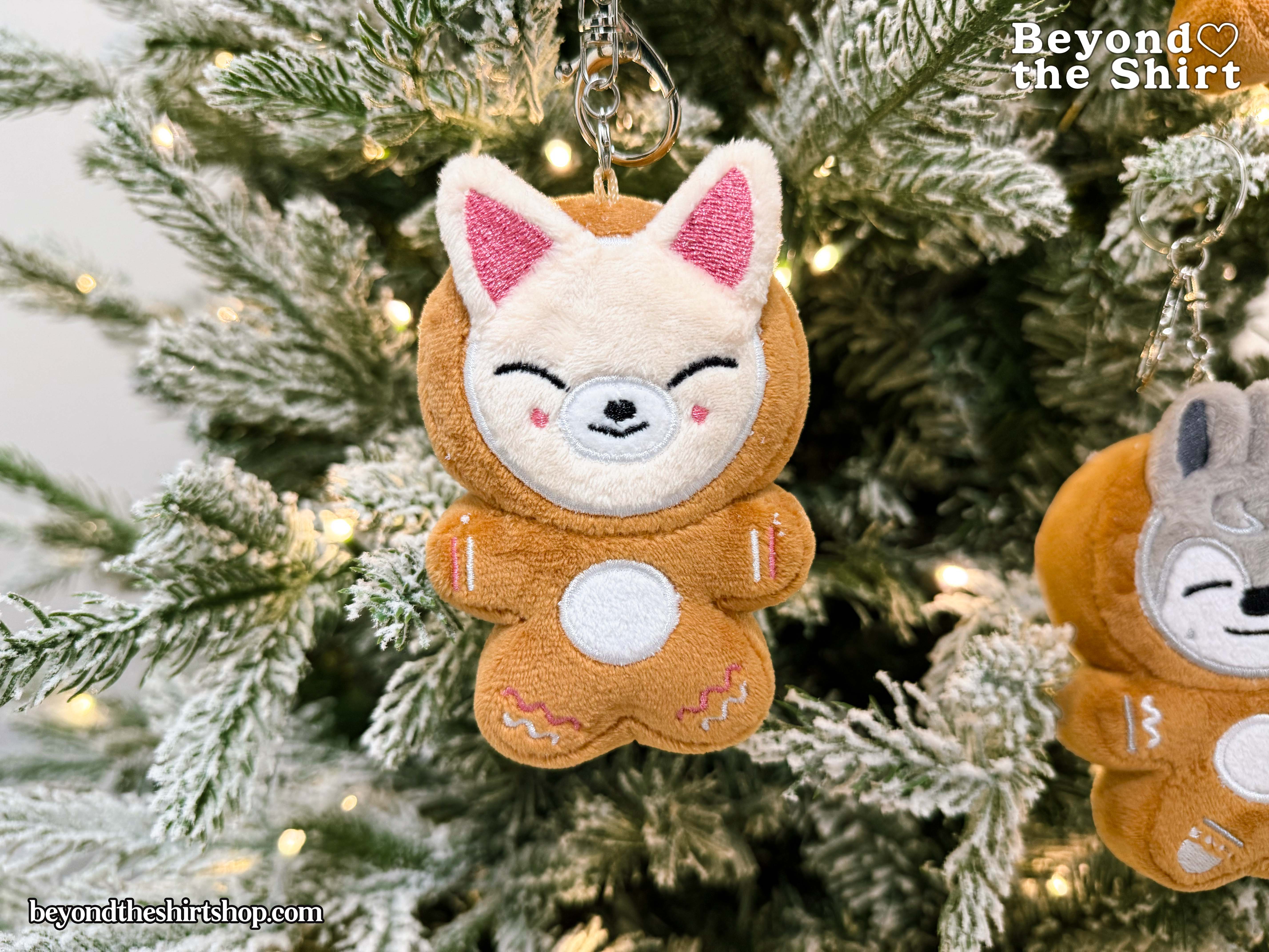 SKZOO Gingerbread Plush Keychain Ornament