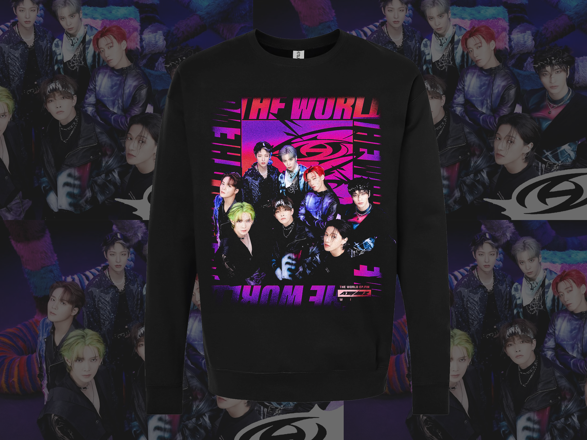 Ateez The World EP.Fin Will Sweatshirts