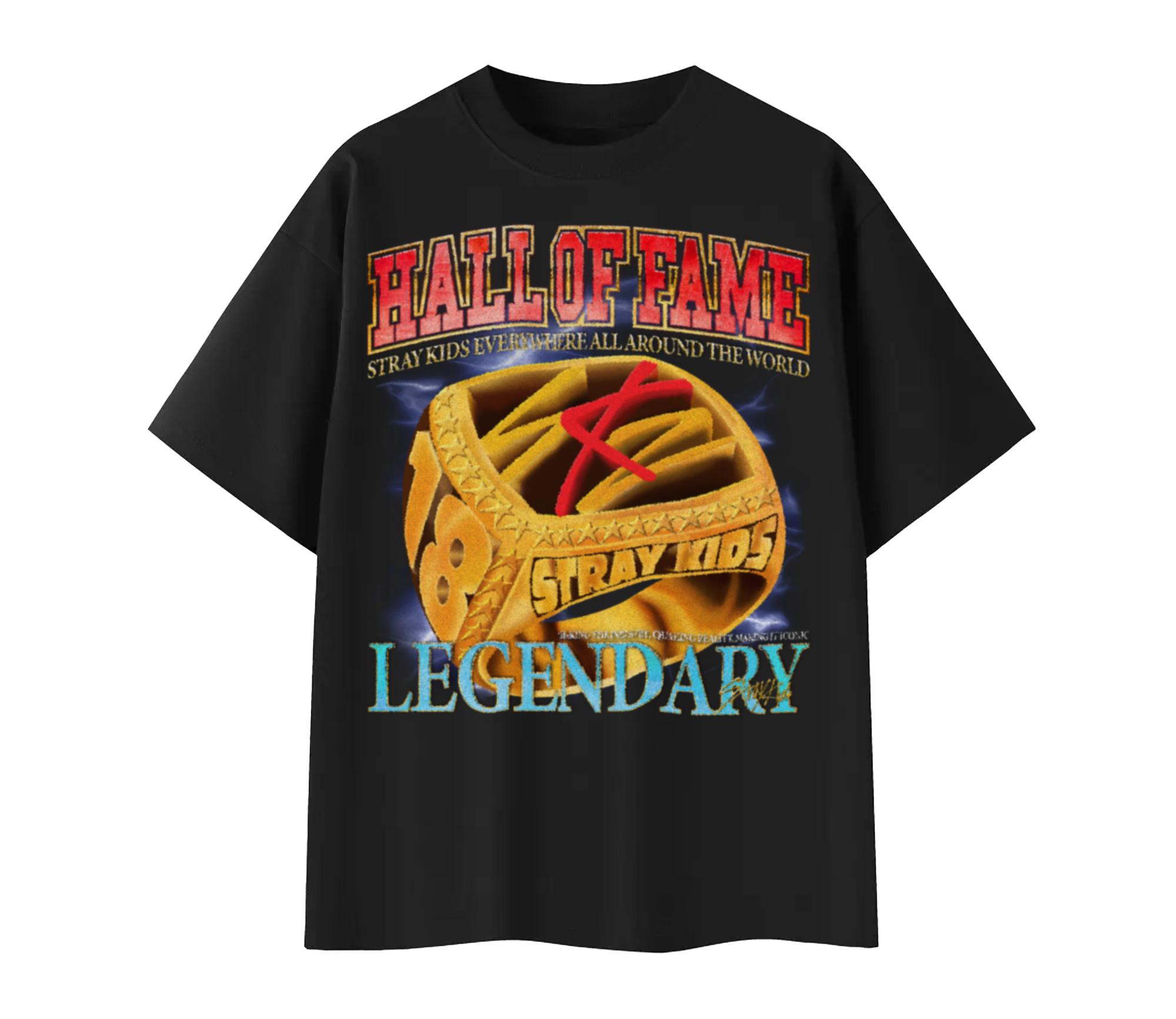 SKZ Hall of Fame Shirts - Stray Kids 5 Star Shirt Series