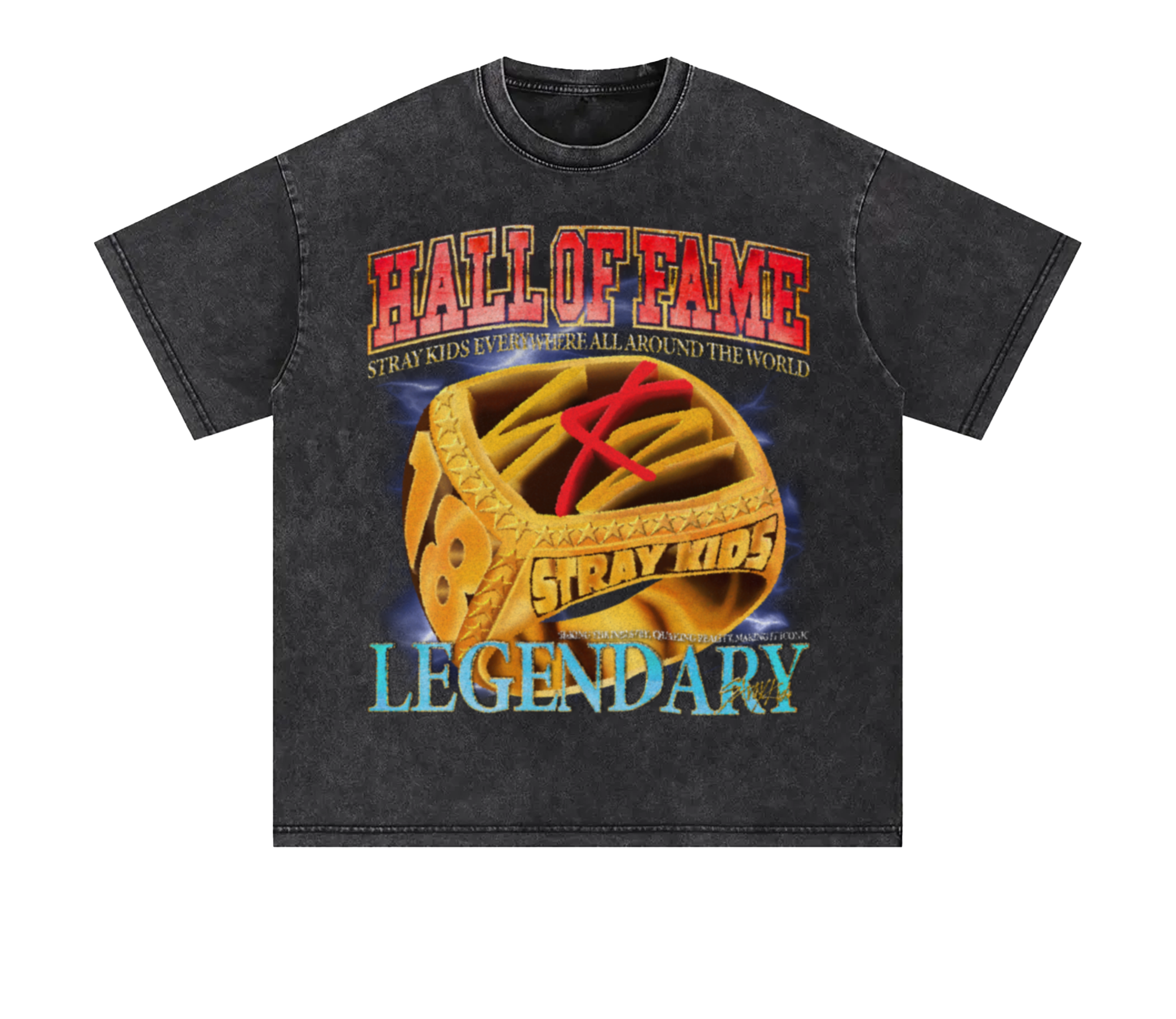 SKZ Hall of Fame Shirts - Stray Kids 5 Star Shirt Series