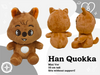 SKZOO Mini Seated Keychain Plushie - Pre-Order