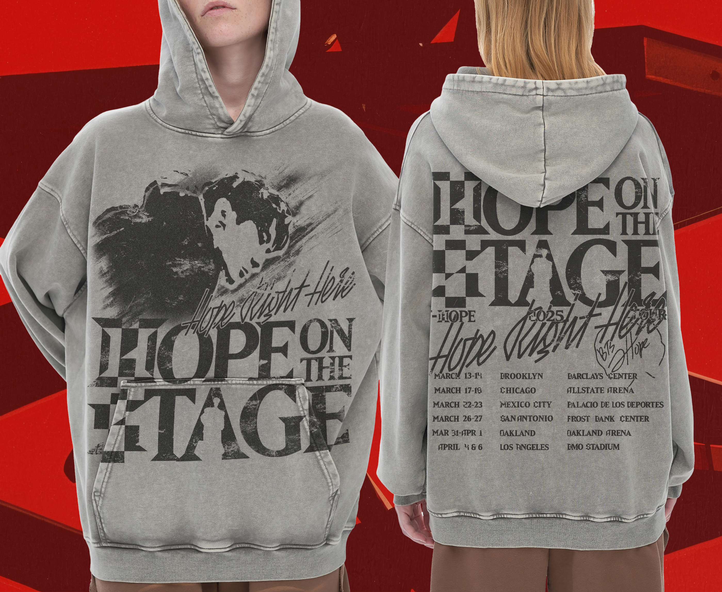 J-Hope Hope on the Stage Tour Shirt Concert (Pre-Order Late Feb)