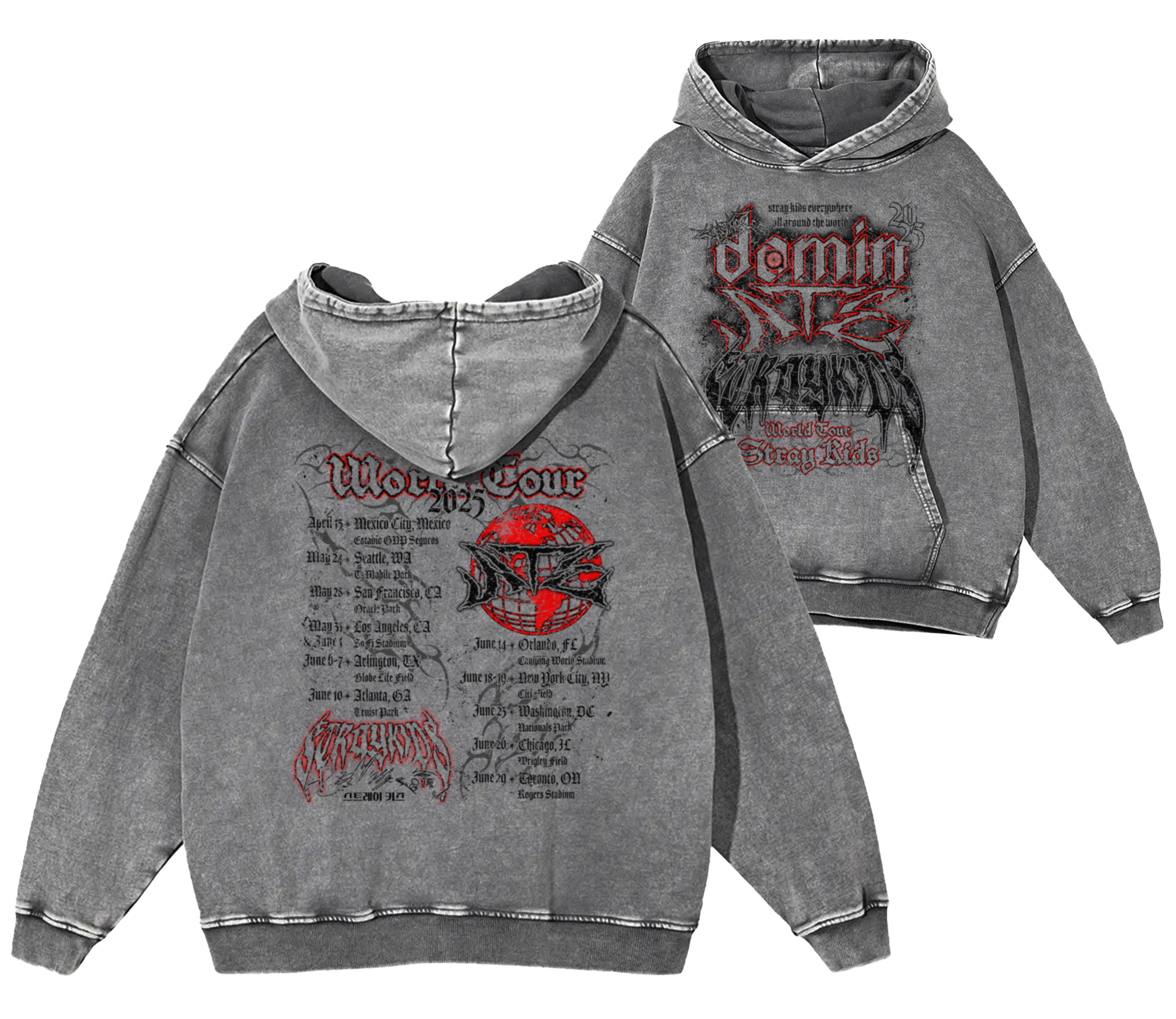 DominATE Tour Shirts and Hoodies