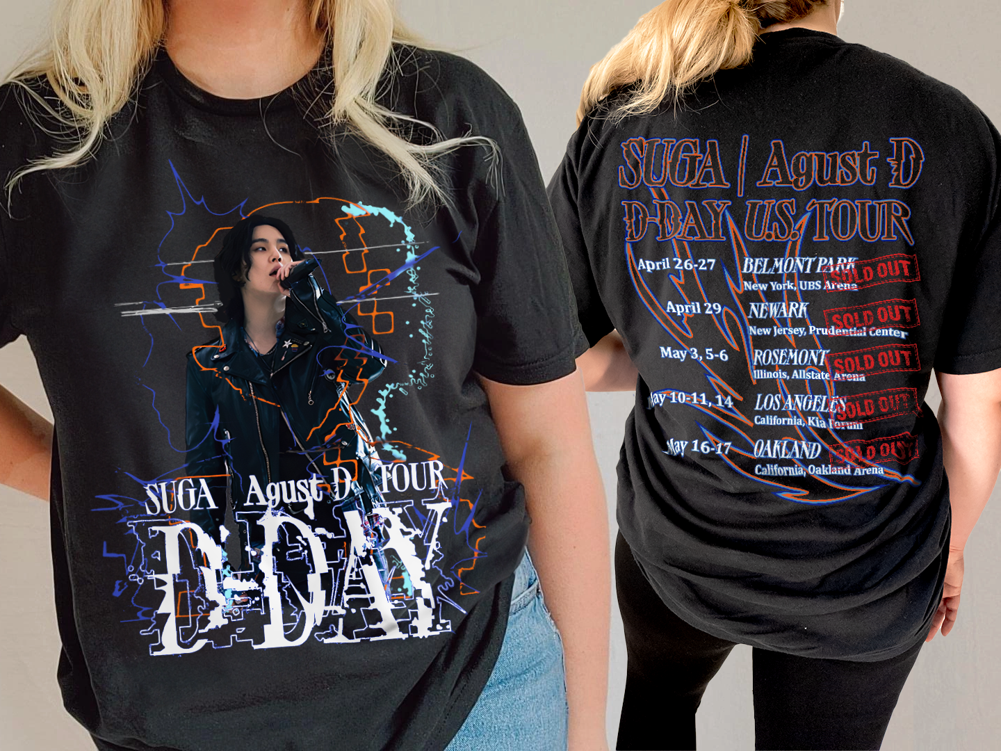 Agust D Suga Tour Shirts T-Shirts for our Sold Out King