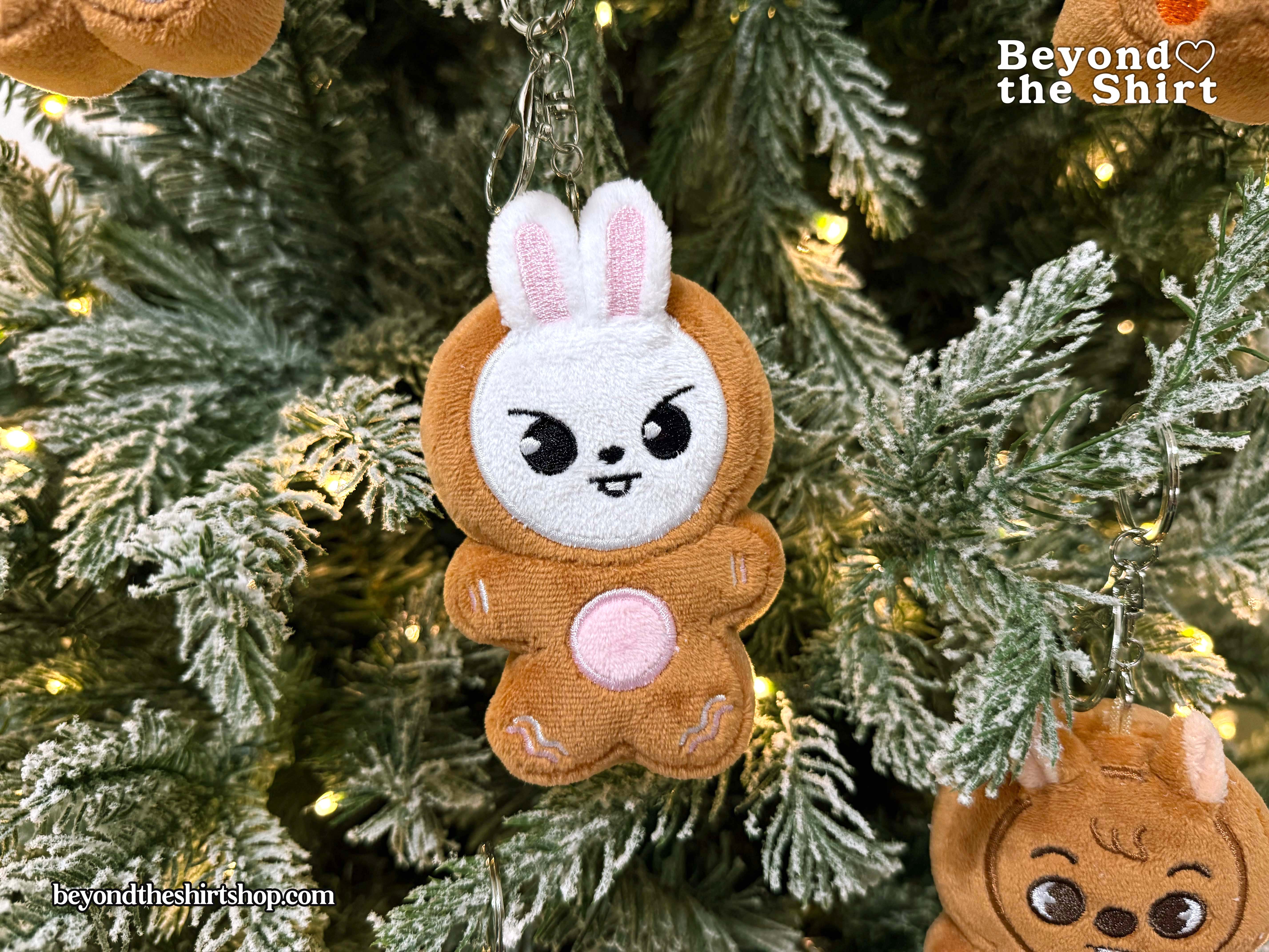 SKZOO Gingerbread Plush Keychain Ornament