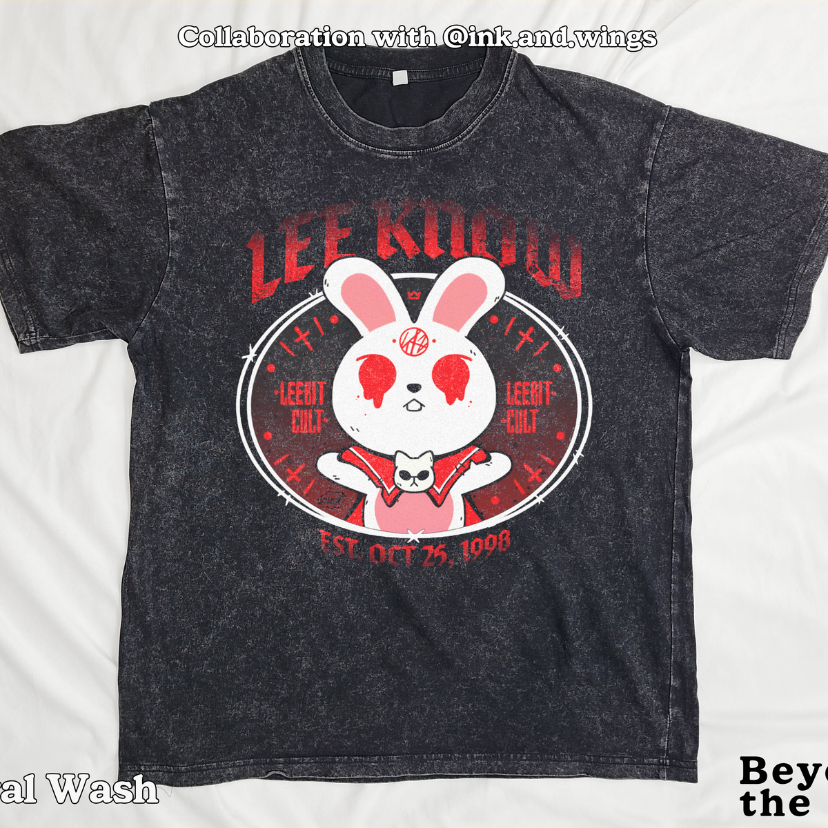 Leebit Cult Shirt - Collaboration with @ink.and.wings – Beyond The