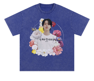 Jimin Like Crazy Flower Shirt
