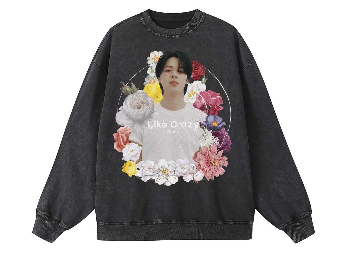 Jimin Like Crazy Flower Shirt [ARCHIVE]