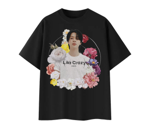 Jimin Like Crazy Flower Shirt