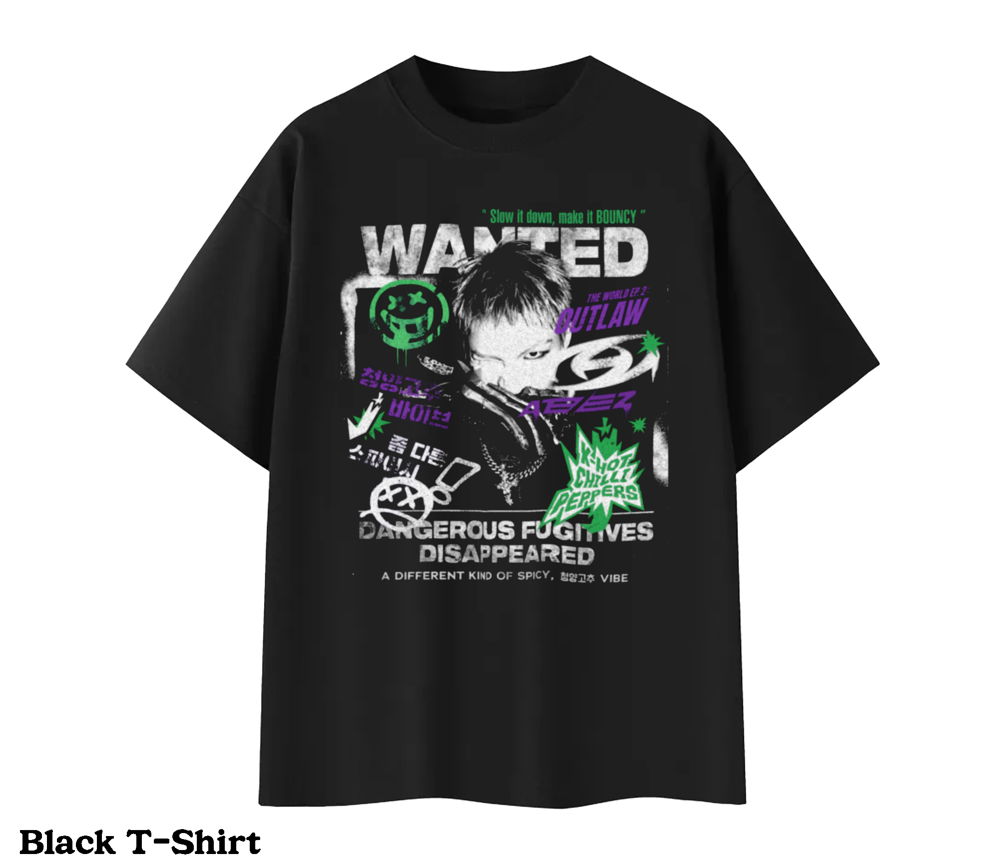Ateez Bouncy Wanted Poster Shirts & Hoodies