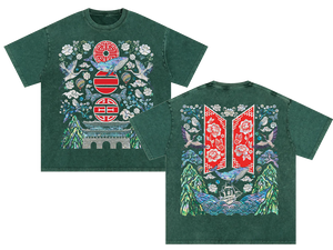 Green Mother of Pearl Arirang T-Shirts (Pre-Order Late July)