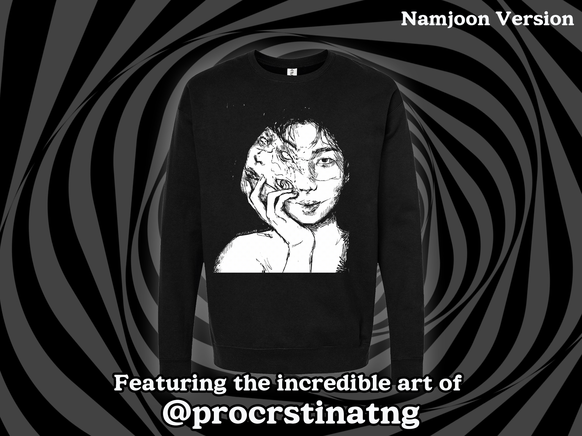 Junji ito Inspired BTS Shirts