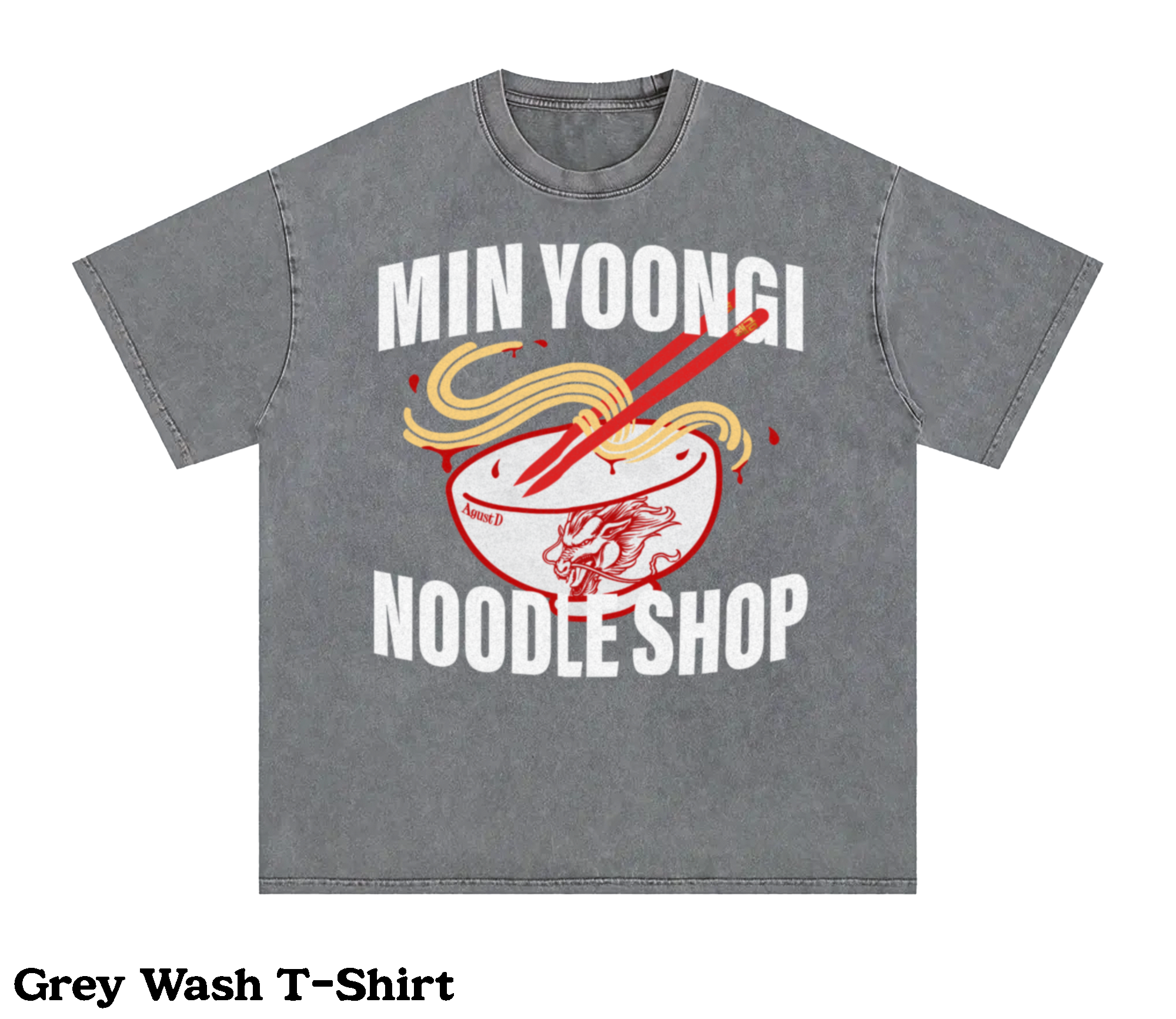 Min Yoongi Noodle Shop T-Shirts
