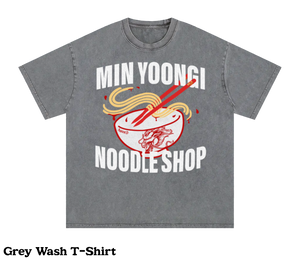 Min Yoongi Noodle Shop T-Shirts