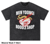 Min Yoongi Noodle Shop T-Shirts [Pre-Order]