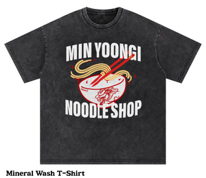 Min Yoongi Noodle Shop T-Shirts