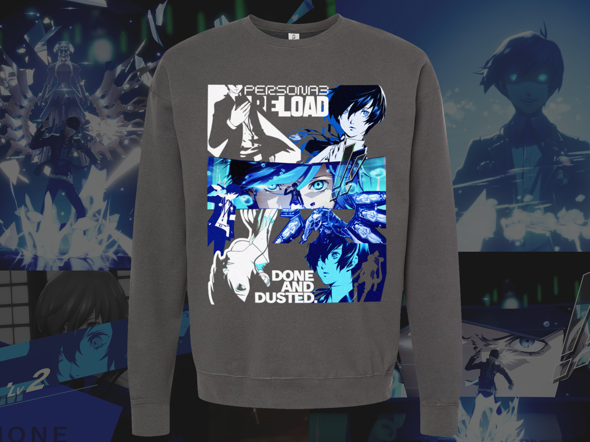 P3 Reload Shirt and Sweatshirt